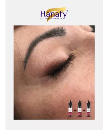 Hanafy Pigment for permanent tattooing eyelids and eyebrows No. 4 Hanafi - Buy Online on GoSupps.com