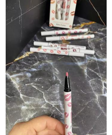 Eyeliner Lip and lipstick pencil 2 in 1 waterproof matte