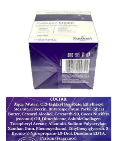 FARMONA Facial cream anti -aging with collagen - Buy Online on GoSupps.com