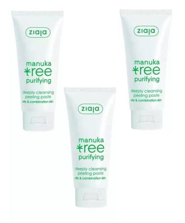 Ziaja Pilling paste for cleaning a deep face 75 ml 3 pcs