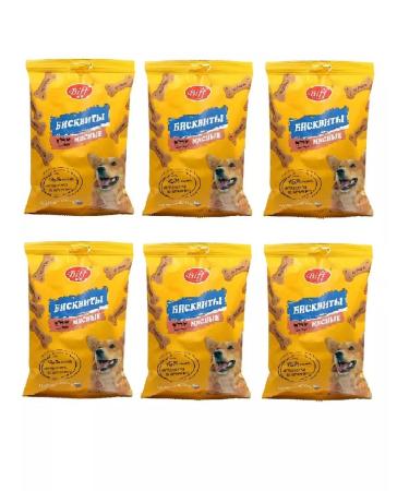 Titbit Dog treating Biscuits meat 200g. 6up