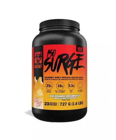 Mutant ISO Surge Protein 1.6 LB 727 g - orange