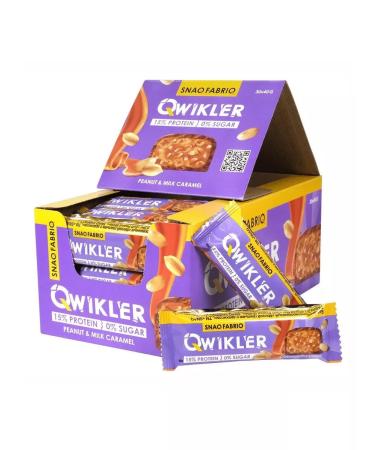 BombBar Qwikler Bars without sugar grill and arachis 30pcs 40g