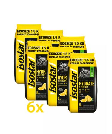 Isostar Set of Isotonic H&P Taste Lemon 6 pcs 1.5 kg