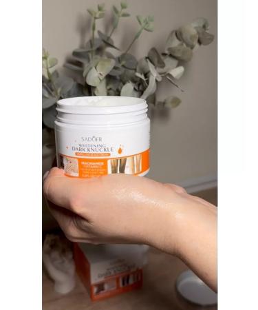 sadoer Whitening cream for intimate zones elbows knees for the body - Buy Online on GoSupps.com