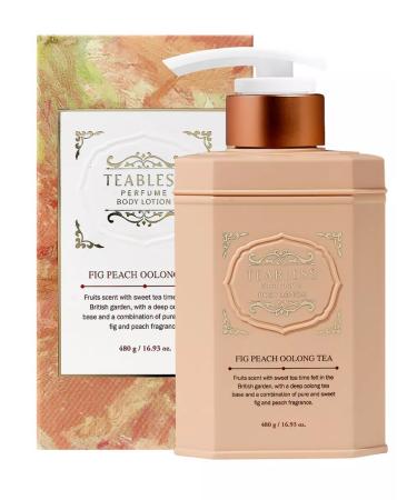 Teabless Body lotion with fragrance of figs and peach 480 gr - Buy Online on GoSupps.com