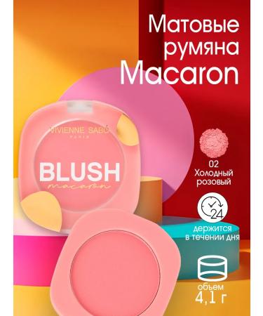 VIVIENNE SABO Face blush matte macaron tone 02