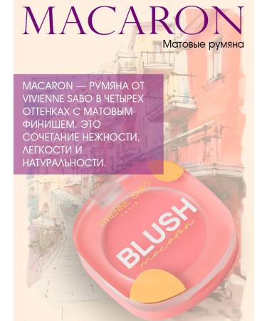 VIVIENNE SABO Macaron blush blush 02 - Buy Online on GoSupps.com