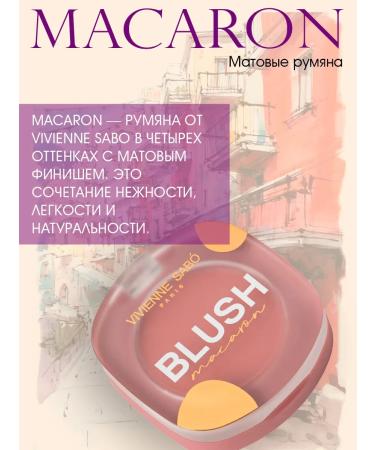 VIVIENNE SABO Macaron blush blush 04 - Buy Online on GoSupps.com