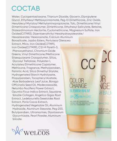 WELCOS CC SPF cream with Korea capsules - Buy Online on GoSupps.com