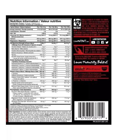 Mutant Madness All-in 504 g tropical cyclone - Buy Online on GoSupps.com