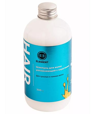 Element Shampoo for dim and brittle hair with keratin 300 ml - Buy Online on GoSupps.com