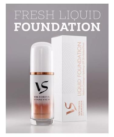 VIKTORIA STANEVICH 110 tonal cream SPF30 radiance