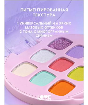 Love Generation Palette Feature Eyes I m Who I Want to be 7.2g - Buy Online on GoSupps.com