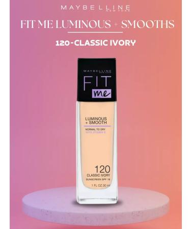 Maybelline New York Tonal base Fit Me Luminous + Smooth SPF18