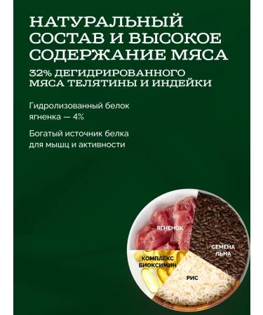 Lop with your paw Dry food for small breeds of dogs with lamb 10 kg - Buy Online on GoSupps.com