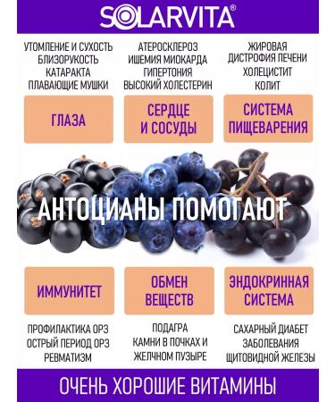 Blueberry complex 75 Solarvita 30 capsules of 350 mg - Buy Online on GoSupps.com