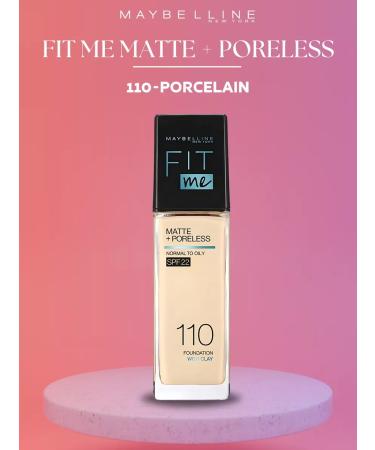 Maybelline New York Tonal cream Fit Me Matte + Poreless Porcelain