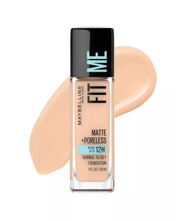 Maybelline New York Tonal Cream Fit Me Matte + Poreless Soft Sand - Buy Online on GoSupps.com