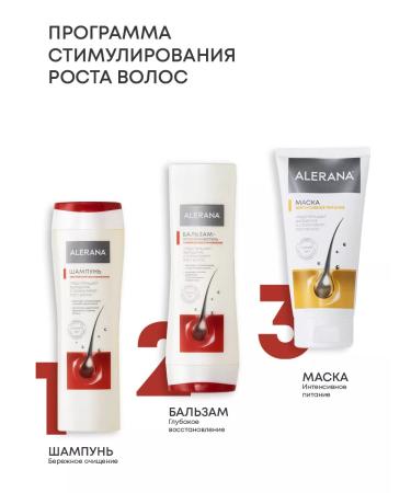 Alerana Shampoo for restoration of hair Salusfant 250 ml - Buy Online on GoSupps.com