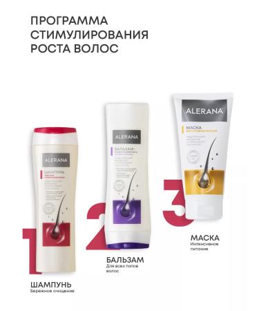 Alerana Shampoo for dry hair from falling out 250 ml - Buy Online on GoSupps.com