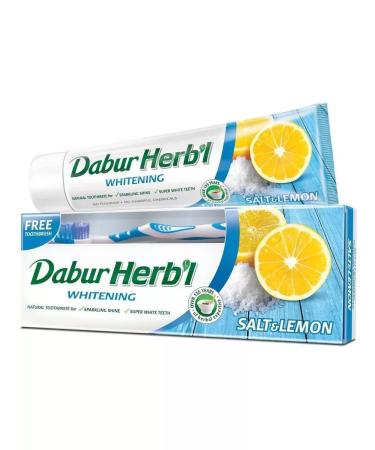 Dabur Toothpaste Salt Lemon with a brush 150 g