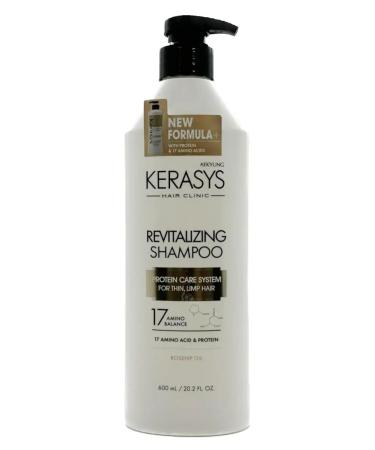 KeraSys Hair shampoo healing Revitalizing 600 ml