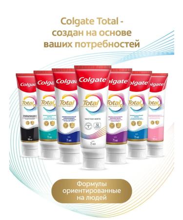 COLGATE Toothpaste 75 ml Active protection pure mint 2pcs - Buy Online on GoSupps.com