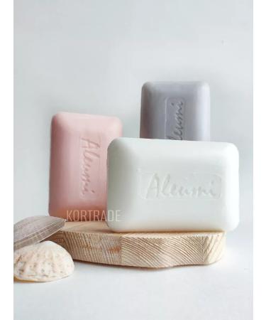 ALEUMI Toilet soap set of 3 pieces (rose pearl snail) - Buy Online on GoSupps.com