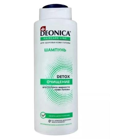 DEONICA Detox hair shampoo Cleansing 380 ml 3pcs - Buy Online on GoSupps.com