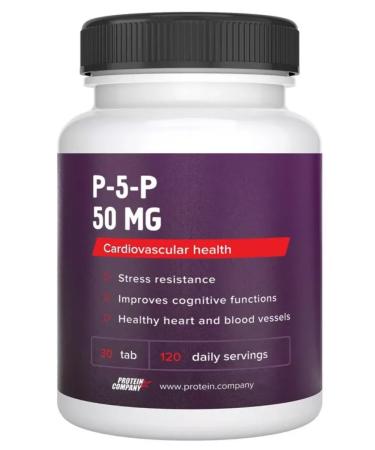 PROTEINCOMPANY Vitamin B6 Pyridoxal 5 phosphate 30 t - Buy Online on GoSupps.com