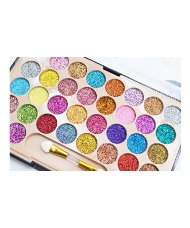 SeVen Cool Palette of shadows glitter - Buy Online on GoSupps.com