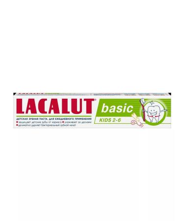 LACALUT Toothpaste Children's Basic Kids 2-6 years old 60g - Buy Online on GoSupps.com
