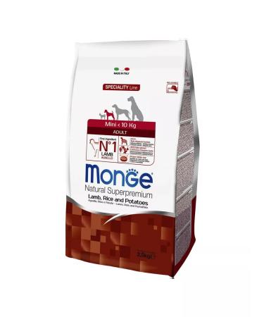 MONGE Mini Adult food for adult dogs of small breeds 2.5 kg - Buy Online on GoSupps.com