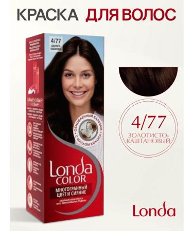 LONDA Hair color cream 4 77 golden stone