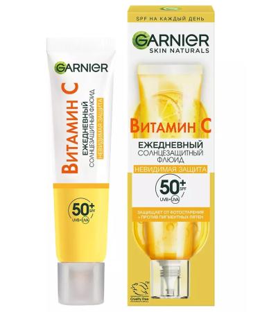 Garnier Fluid for the face Sunscreen invisible protection SPF50+ 40 ml