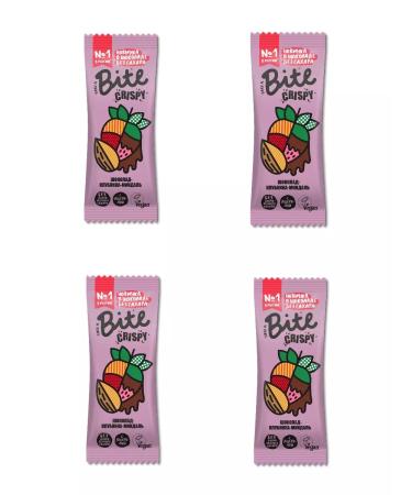 ECO-PRO MSC Bite Crispy Bite Crispy Strawberries-Mindal 4 pcs