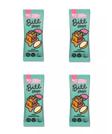 ECO-PRO MSC Bite Crispy sugar Bars Salt Caramel 4 pcs