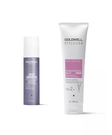 Goldwell Straightening Balm Balm for hair straightening 100 ml - Buy Online on GoSupps.com
