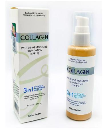 MILLION PAULINE Moisturizing foundation with a collagen 3 in 1 tone 13