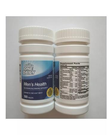 21st Century Vitamins for men One Daily Men's Health Multivitamin - Buy Online on GoSupps.com