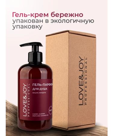 LOVE&JOY Shower gel perfumed female 500 ml - Buy Online on GoSupps.com