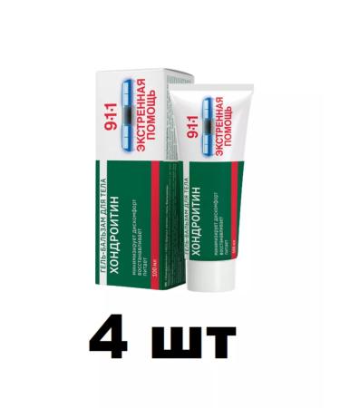 Mirolla 911 chondroitin body gel balsam 100 ml 4 pieces