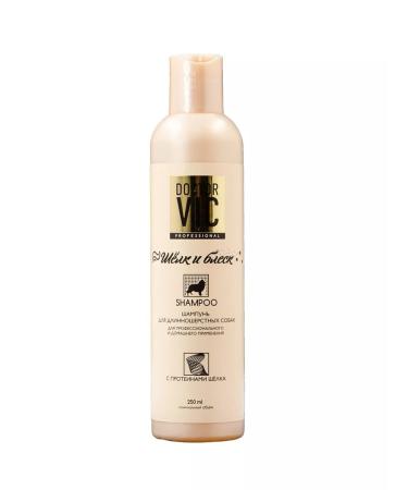 Doctor VIC Shampoo for long -haired dogs with silk proteins 250ml