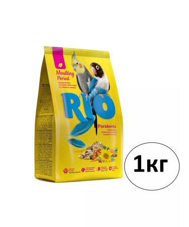 RIO Feed for medium parrots. Diet during molting 1 kg