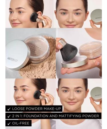 Artdeco Crumbly mineral powder tone2 naturally beige - Buy Online on GoSupps.com