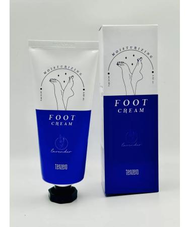 Tenzero Foot cream Moisturizing Foot Cream Lavender - Buy Online on GoSupps.com