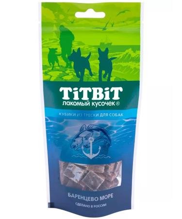 TIT BIT Claus Cubes for dogs cod 75 g