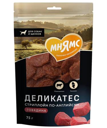 Mnyams Strylone treat in English Delicatesse for dogs 75 g - Buy Online on GoSupps.com