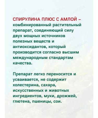 Baidyanath Spirulina plus spirulina plus amla 60 cap - Buy Online on GoSupps.com